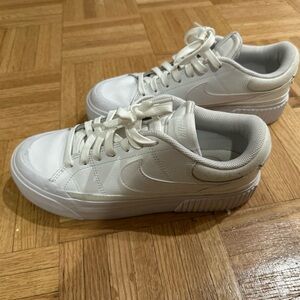 Nike White and cream Sneakers